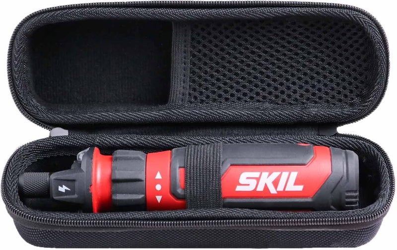 inDomit Store حافظة صلبة متوافقة مع مفك البراغي اللاسلكي القابل لإعادة الشحن SKIL 4V - Image 5